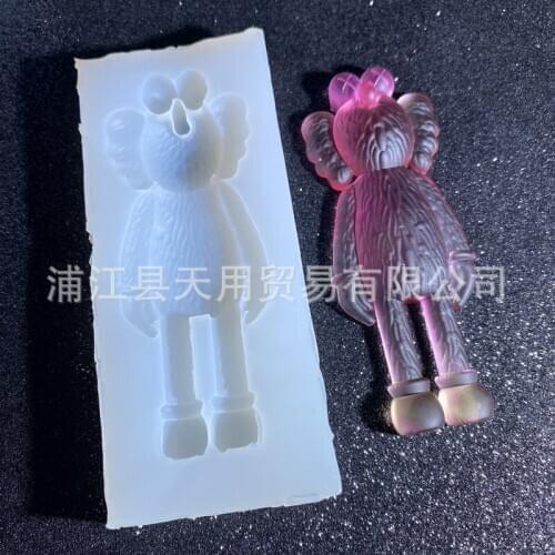 Cute Cartoon Glue Mold Keychain Pendant Tabletop Decoration 15-1010