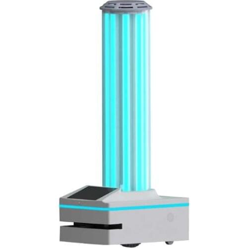 Mobile sterilizing and atomizing sweeping robot UV disinfection machine robot