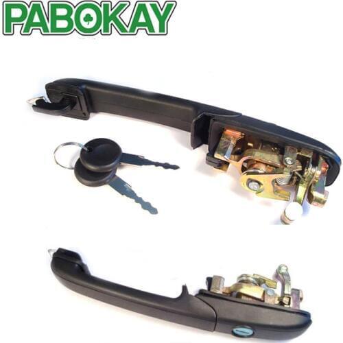 New Door Handle Front Driver Left Side VW Black LH Hand Sedan Passat 3A0837205D 3A0837205B 3A0837205C