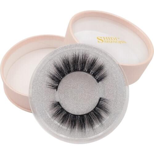 New Natural Dense False Eyelashes 1 Pair for 3D Mink Eyelashes Lashes