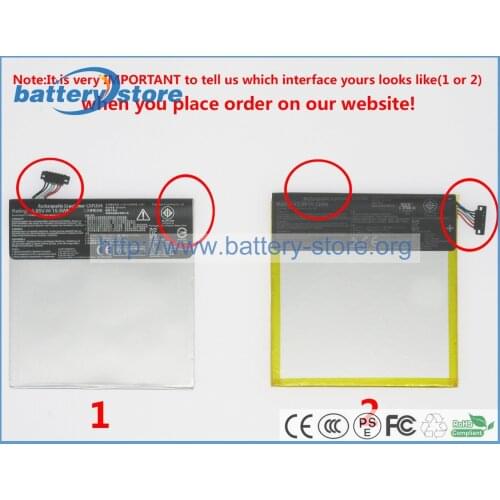 New Genuine laptop batteries for Google Nexus 7(2013,ME571-32G,ME571K-1A078A,YME571KL-1A044A,C11P1303,ME571K K009,3.8V,2 cell