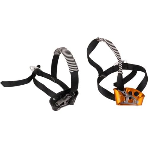 LEFT + RIGHT Foot Climbing Ascender Tree Rigging Arborist Caving Gear Equip