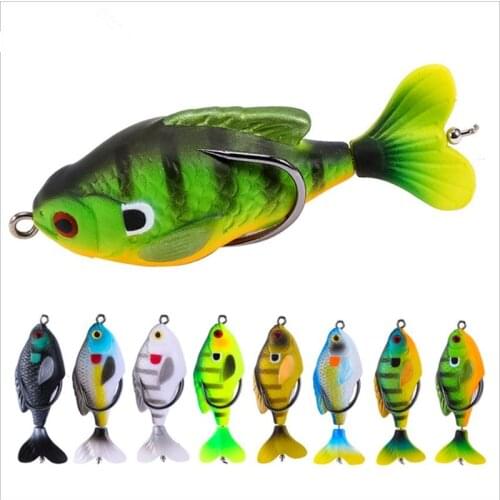 1Piece Surface Tractor Spinning Fishing Lure 7.5cm/8.5g Crankbaits Fishing Lures For Floating Wobblers Pike Baits Shads Tackle
