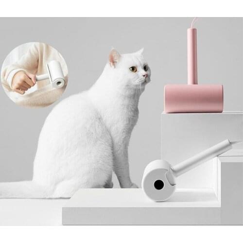 XIAOMI MIJOY Lent Remover Drum-Type Tearable Sticky Paper Clothes Dust Removal Brush Cleaner Pet Hair Remover Roller
