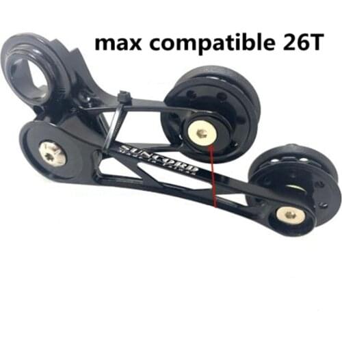 Folding guide wheel accessories bike chain tensioner 2 3 4 5 6 7 speed for brompton bike 2-7speed retrofit upgrade tensioner