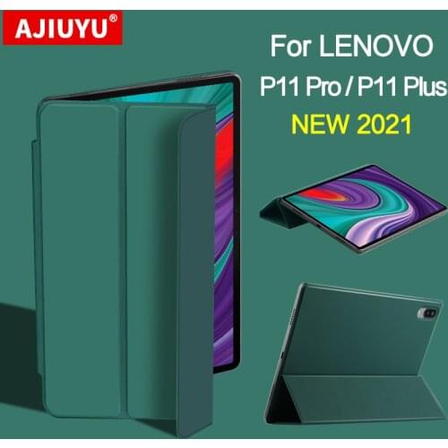 Smart Case For Lenovo Tab P11 Pro 11.5 2021 TB-J716F Tablet Strong Magnetic Adsorption Protective Cover For Xiaoxin Pad Pro Case