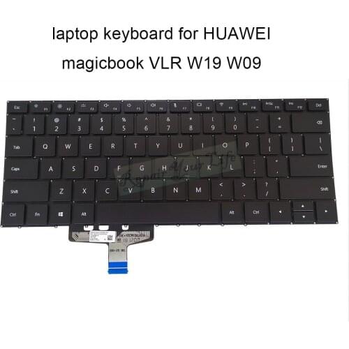 US Replacement Keyboards VLR-W19 for Huawei MagicBook VLR W09 KPRC W10L KPR W19 VIT W50 English black keyboard 9Z NEWBH 001 sale