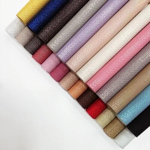 Woven Texture Design Embossed Metallic Laser PU Synthetic Leather Fabric By Yard for Making Shoe/Bag/Decoration/DIY Accessories