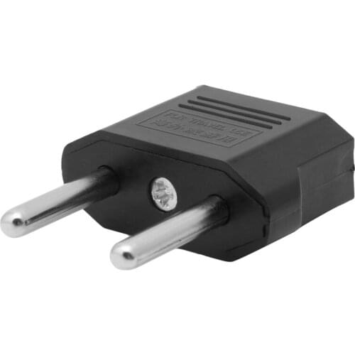 Universal US EU To EU Plug Travel Wall AC Power Charger Adapter Converter