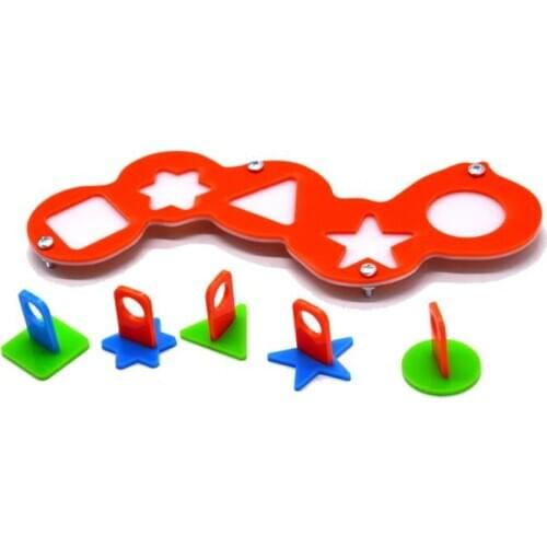 1pc Funny Parrot Toy Colorful Pet Training Bird Chew Toy Bird Puzzle Toys Pet Interaction Supplies For Parrot Pet Supplies