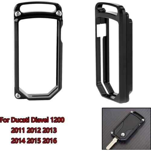 For MTS1200 For Ducati Diavel 2011-2016 MTS1200 Multistrada 2010-2016 Motorcycle Accessories Billet Aluminum Case for Remote Key
