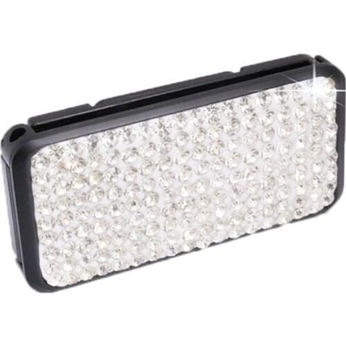 Car Seat Belt Adjuster Bling Crystal Rhinestones Seatbelt Clips Auto Shoulder Neck Strap Positioner Locking Clip for