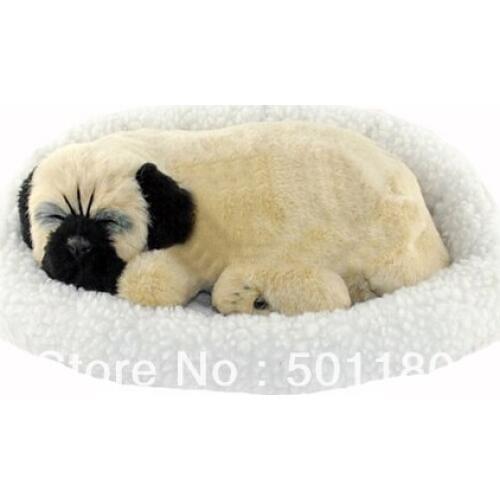 Free shipping sleeping breathing toy dog sleeping dog toy breathing breathing cats and dogs