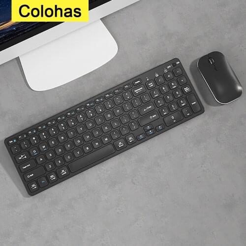 2.4G Wireless Gaming Keyboard For Macbook Xiaomi PC Gamer Silent Magic Keyboard Mouse Set Laptop Keyboard Gamer Mouse Mice