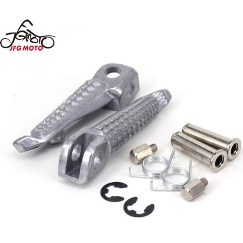 For KAWASAKI NINJA ZX6R ZX10R 650R ER6N ER6F ER6 KLE650 Versys Z750 Z750S Z1000 Z1000SX Motorcycle Footrest Footpegs Foot Pegs