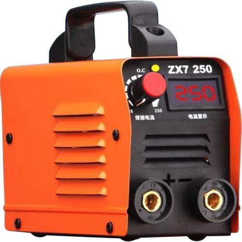 220V ZX7-250 ARC Welding Machine MMA Electric Welder 250A DC Inverter Mini Inverter Welder Metal + ABS Plastic With Quick plug