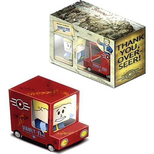 Fallout Shelter Van Car Box Cubee Ornaments Folding Cut Mini 3D Paper Model Papercraft DIY Kids Adult Handmade Craft Toys ER-015