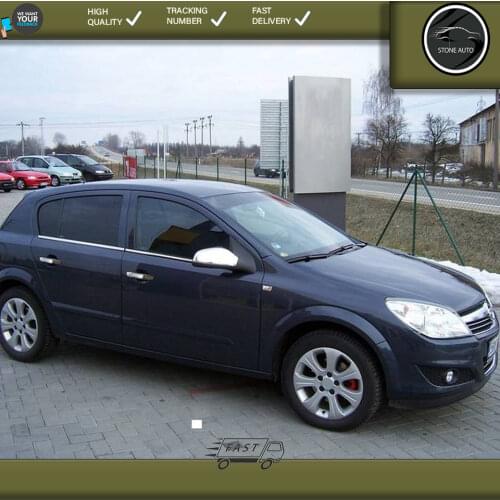 For Opel Astra H Chrome Mirror Cover 2 prç. 2004-2010 inter Stainless Steel Chromium Styling Accessories Modified Tunnıng Designed Front