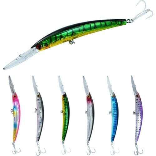 1pcs Quality Fishing Lure 17cm 24g Floating Minnow Wobbler Hard Artificial Bait 3D Eyes Bait Crankbait Bass Pesca Fishing Tackle