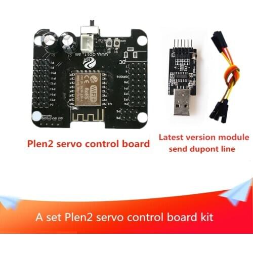 A Set Plen2 Servo Control Board Kit for 18DOF ViVi Mini Humanoid Robot RC Education Robotic Wireless Controller DIY Robot Parts