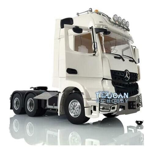 LESU RC 6*6 1/14 Metal Chassis Roof Light Hercul Arco Cabin Tractor Truck THZH0793-SMT2