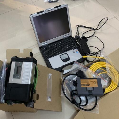 Mb star diagnostic system for bmw icom a2 b c with software 2in1 hdd 1tb with cf30 laptop 4g best quality