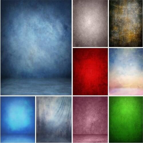 Solid Color Gradient Vintage Photography Background Wedding Newborn Baby Portrait Backdrops For Photo Studio Props 210318XRM-04