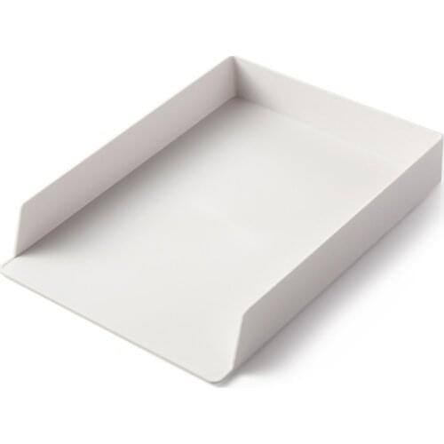 A4 Paper Organizer Document Plastic Case Table Desk Storage Superposition Holder