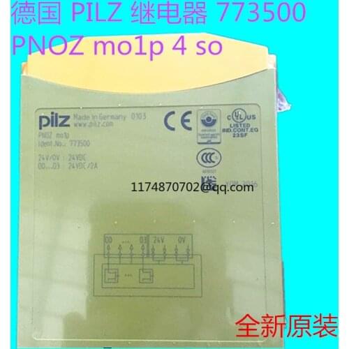 PILZ 773500 PNOZ mo1p 4 so 100% new and original