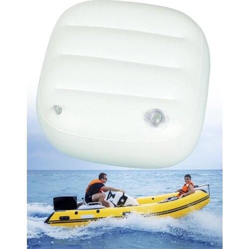 Kayak Seat Cushion Inflatable Air Cushion Mat Portable Water Seat Pad Thicken Canoe Fishing Rowing Boat For Camping Fishing