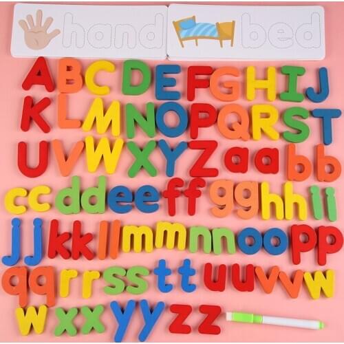 Early Educational Toys Christmas gift Montessori Toys For Children english englightenment toys Word letter recognition for Kids