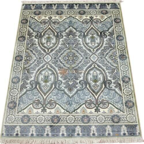 Seeykeep™ 6x8.5ft Silk Handknotted Oriental Traditional Persian Rug-NY3016205