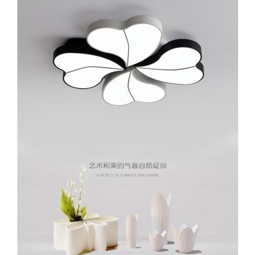 Modern minimalist led ceiling lighting acrylic heart-shaped creative living room ceiling lamp hall bedroom study lamp