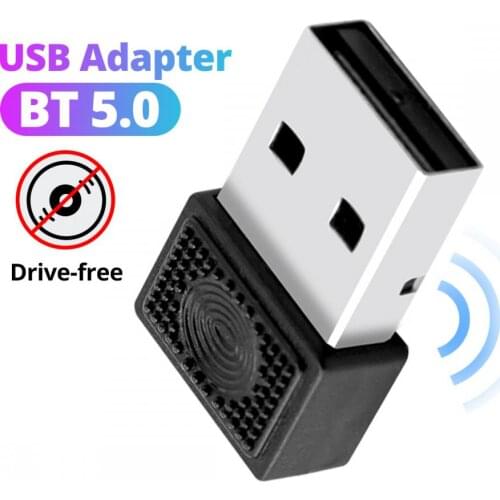 ANKNDO Dongles USB Bluetooth Adapter 5 PC Laptop Wireless Mouse Adapter Headphone Music Receiver Bluetooth Transmitter Acceptor