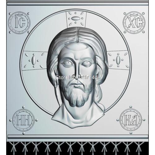 High quality New 3D model for cnc Iisus_V2 3D carved figure sculpture machine in STL file Religion