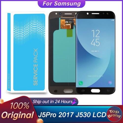 5.2"Super Amoled LCD For Samsung Galaxy J5 2017 J530 J530F LCD Display Touch Screen Digitizer Assembly for J5 Pro 2017 J5 Duos