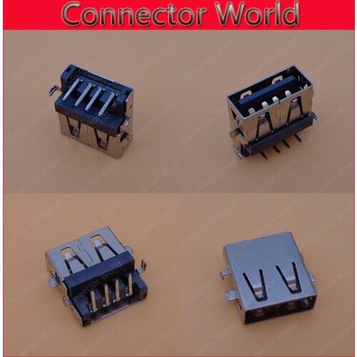 5-50pcs/lot USB 2.0 jack micro mini USB jack connector female Laptop USB 2.0 Jack Socket tablet PC Laptop notebook