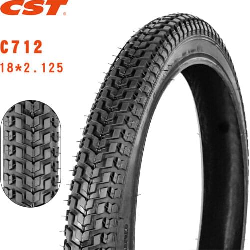 CST 18 inch wear resistant steel tire 18 * 2.125 folding bike parts C-712 small diameter bike inner outer tire
