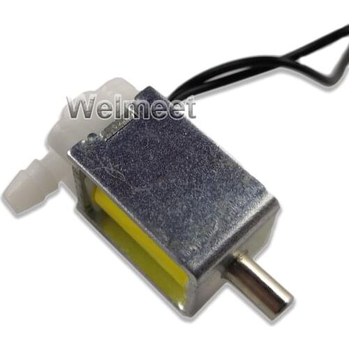 DC4.5V 6V 12V 24V Normally Open Two Position Three Way Electronic Control Solenoid Exhaust Air Valve #7