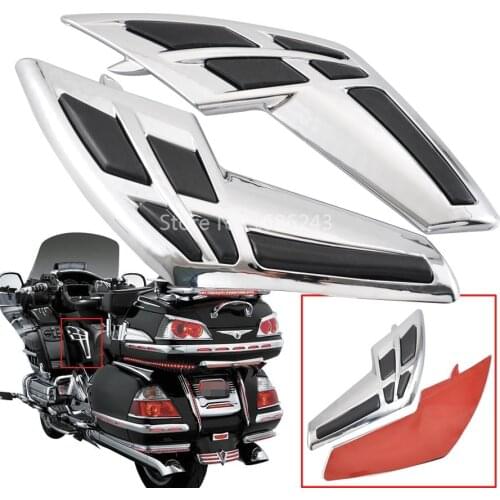 Motorcycle Chrome Fairing Tank Trim For Honda Goldwing GL1800 2001-2011 2008 2009 2010 Motorbike Accessories
