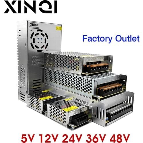 Switching Power Supply adapt Light Transformer 5V 12V 24V 36V 48V 15W 25W 30W 60W 100W 200W 300W 15W 120W 250W 360W 500W 1000W