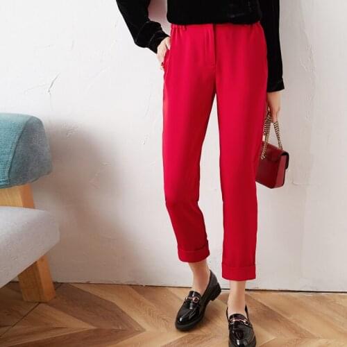 Canister nine minutes New of pants suit pants trousers for women cultivate morality show thin commuter autumn fashion