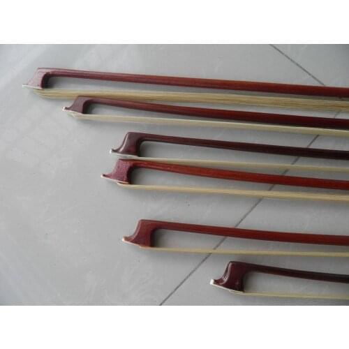 Brown violin bow 1/16 1/8 1/4 1/2 3/4 4/4