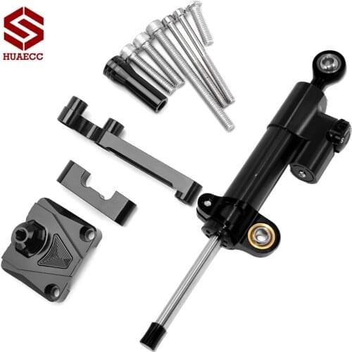 Motorcycle Steering Stabilize Damper Bracket Mount for Kawasaki Ninja 250R EX250 2008 2009 2010 2011 2012