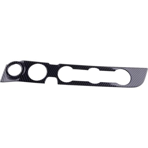 Car ABS Plastic 5 Holes Air Condition Button Cover Trim Console Panel Decoration Fit For Toyota Tacoma 2016 2017 2018 2019 2020