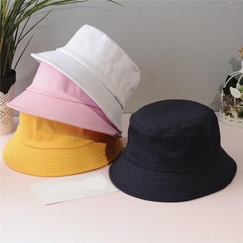 Summer Bucket Hat Women Outdoor Sunscreen Quality Fishing Hunting Cap Sun Prevent Hats For Female