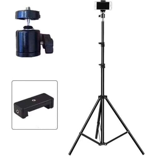 New Wig Mannequin Head Tripod Stand With Carry Bag For Cosmetology Live Broadcast Make Up Phone Stand Fill Ring Light Bracket