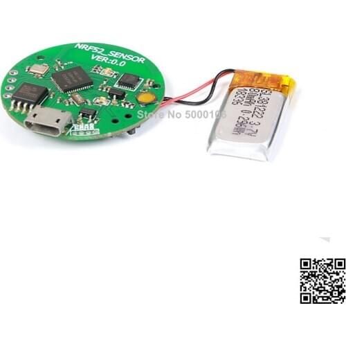 NRF52832 52810 Bracelet Development Board Bluetooth 4.0 4.1BLE Nine Axis Motion Sensor Without Housing