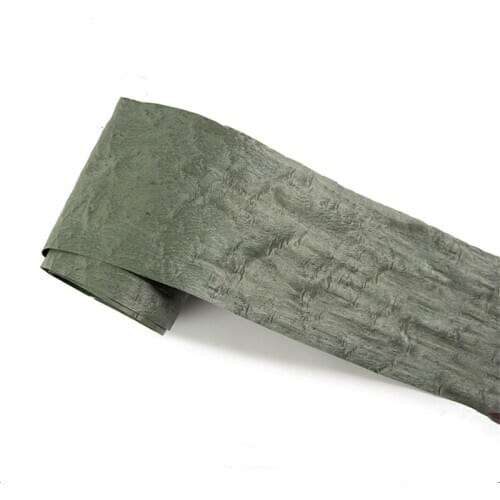 Natural Sapele Veneer Genuine Wood Dyed Decorative Excellent Panel EP for Furniture Green