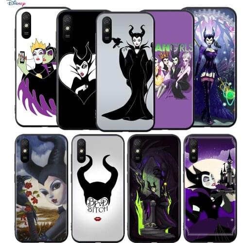 Silicone Cover The Witch Maleficent For Xiaomi Redmi 9T 9 9C 9A 9AT 9i 8 8A 7 6 Pro 7A 6A 5 5A 4X Plus Phone Case